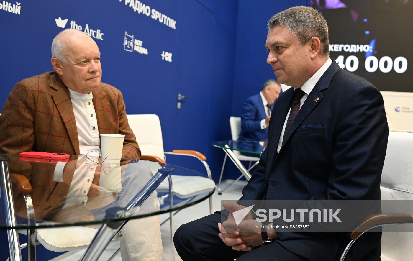 SPIEF-2023. RIA Novosti stand