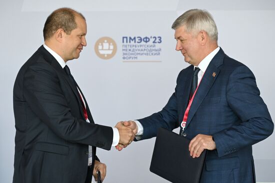 SPIEF-2023. Signing ceremonies