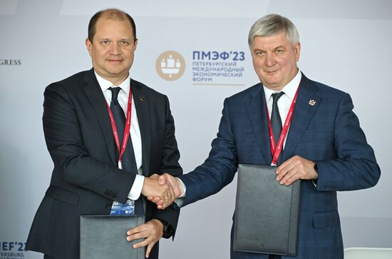 SPIEF-2023. Signing ceremonies