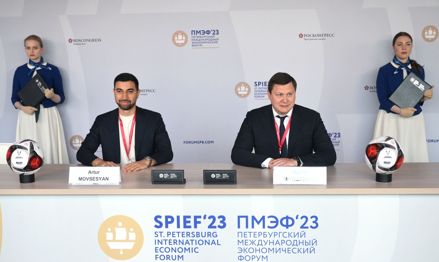 SPIEF-2023. Signing ceremonies