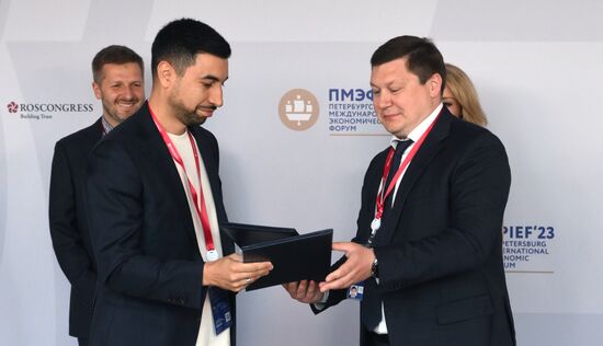 SPIEF-2023. Signing ceremonies