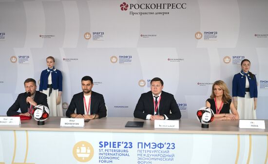 SPIEF-2023. Signing ceremonies