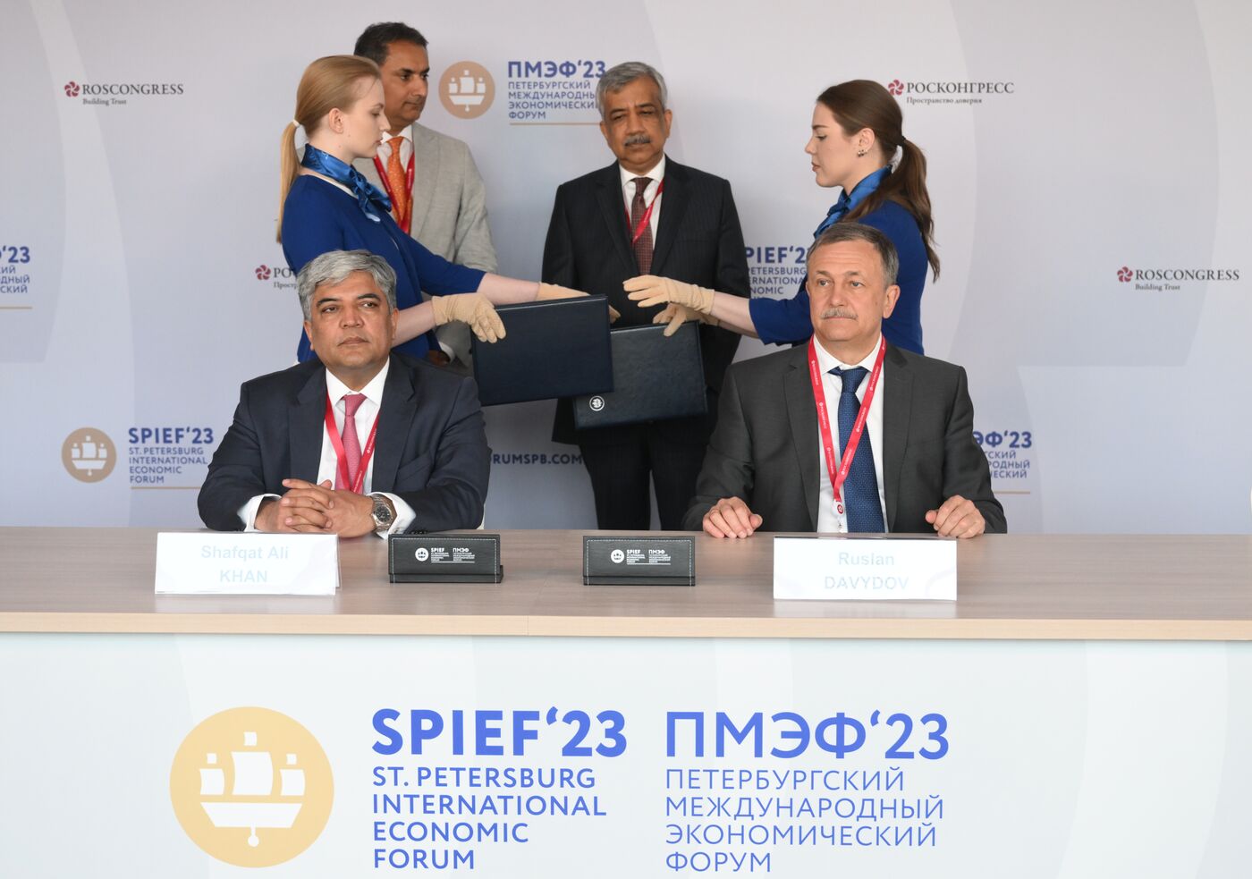 SPIEF-2023. Signing ceremonies
