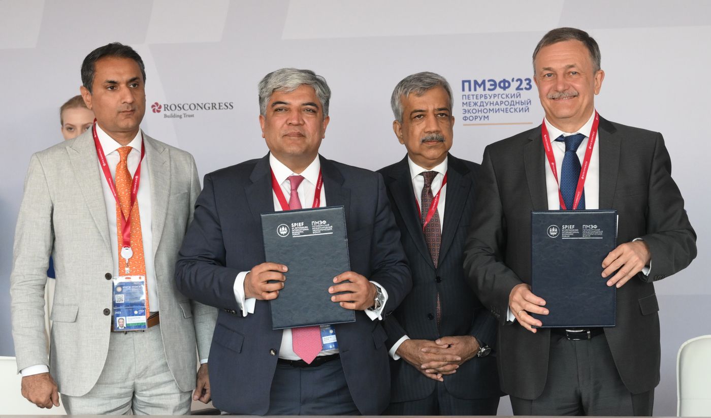 SPIEF-2023. Signing ceremonies