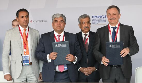 SPIEF-2023. Signing ceremonies