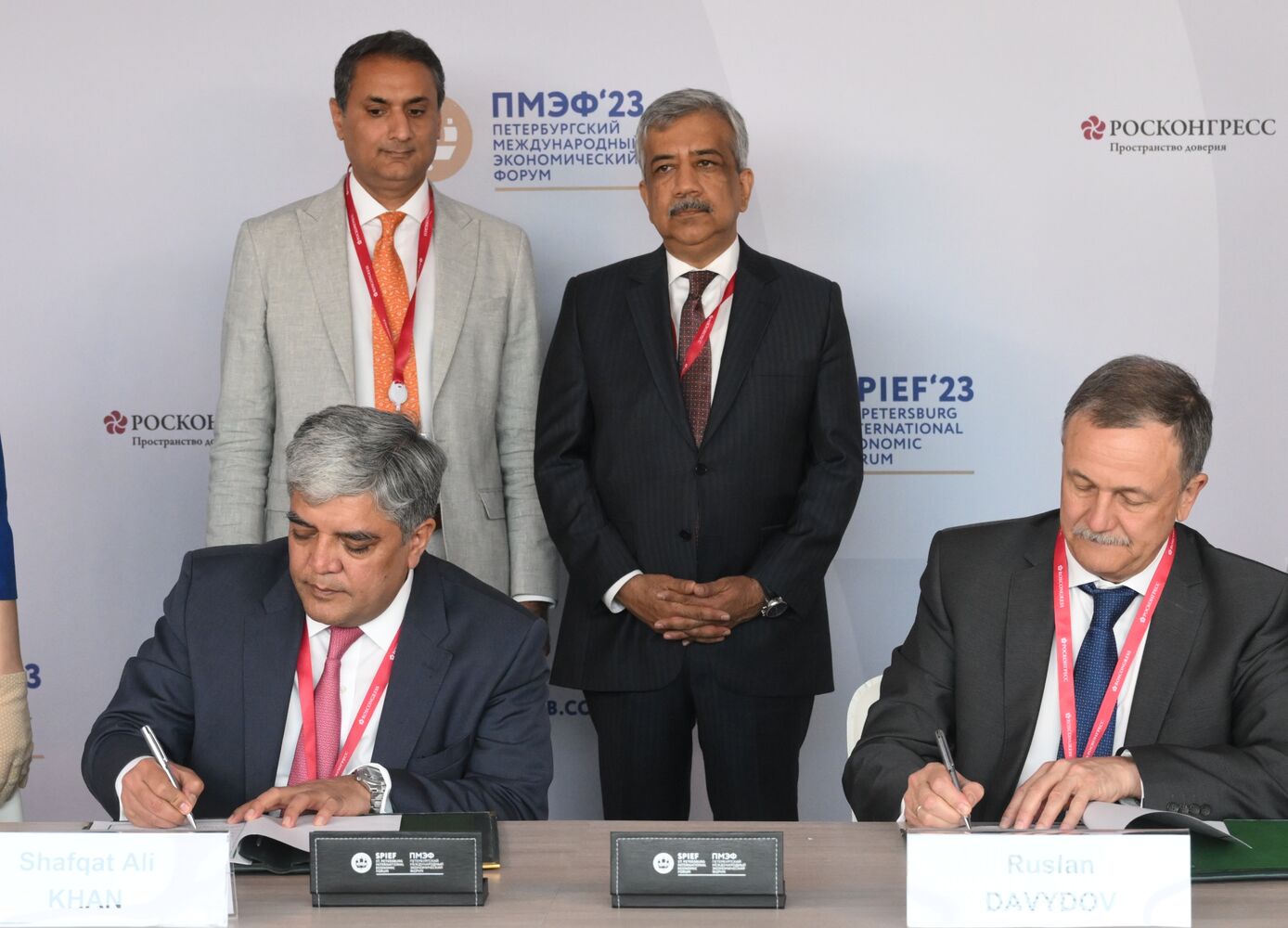 SPIEF-2023. Signing ceremonies