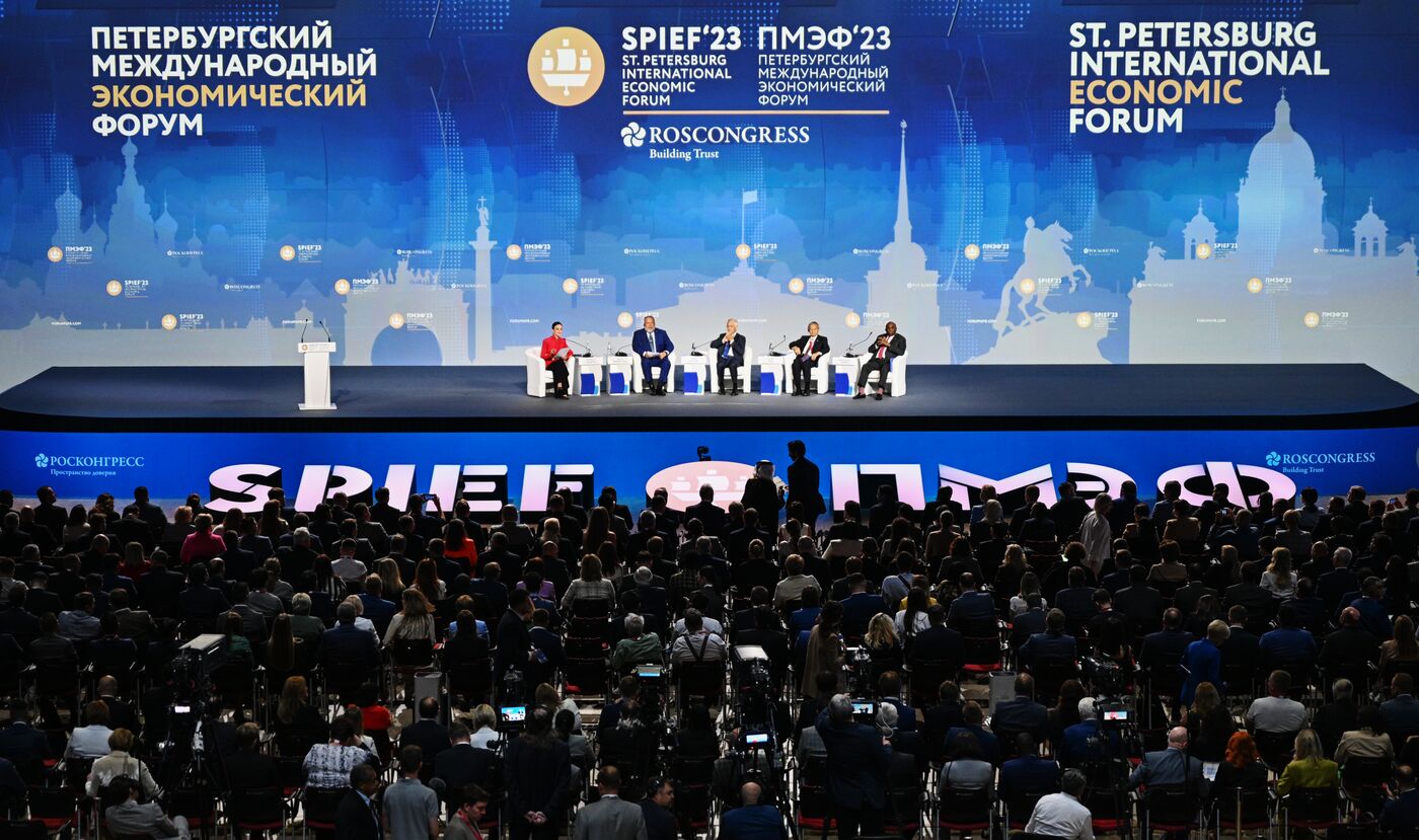 SPIEF-2023. Forum opening ceremony