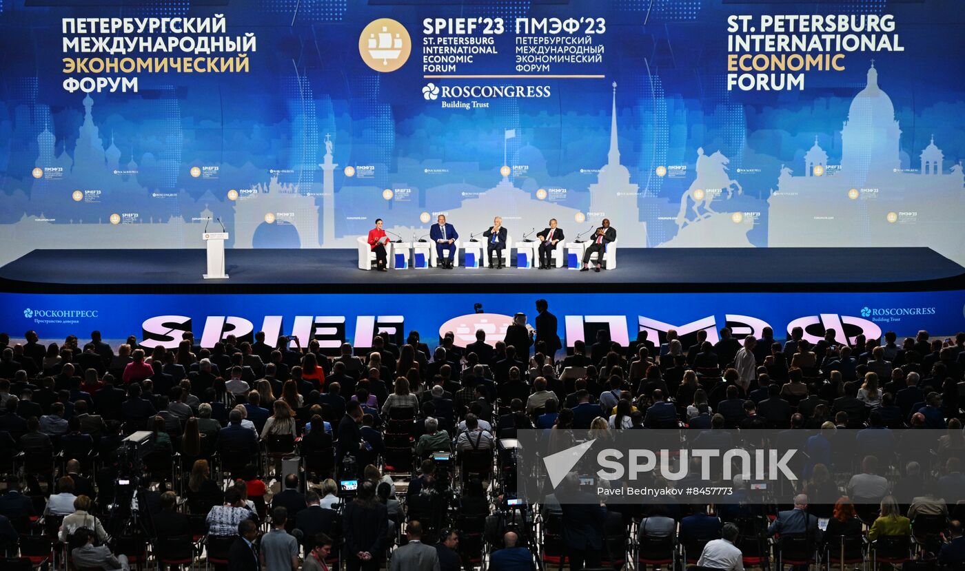 SPIEF-2023. Forum opening ceremony