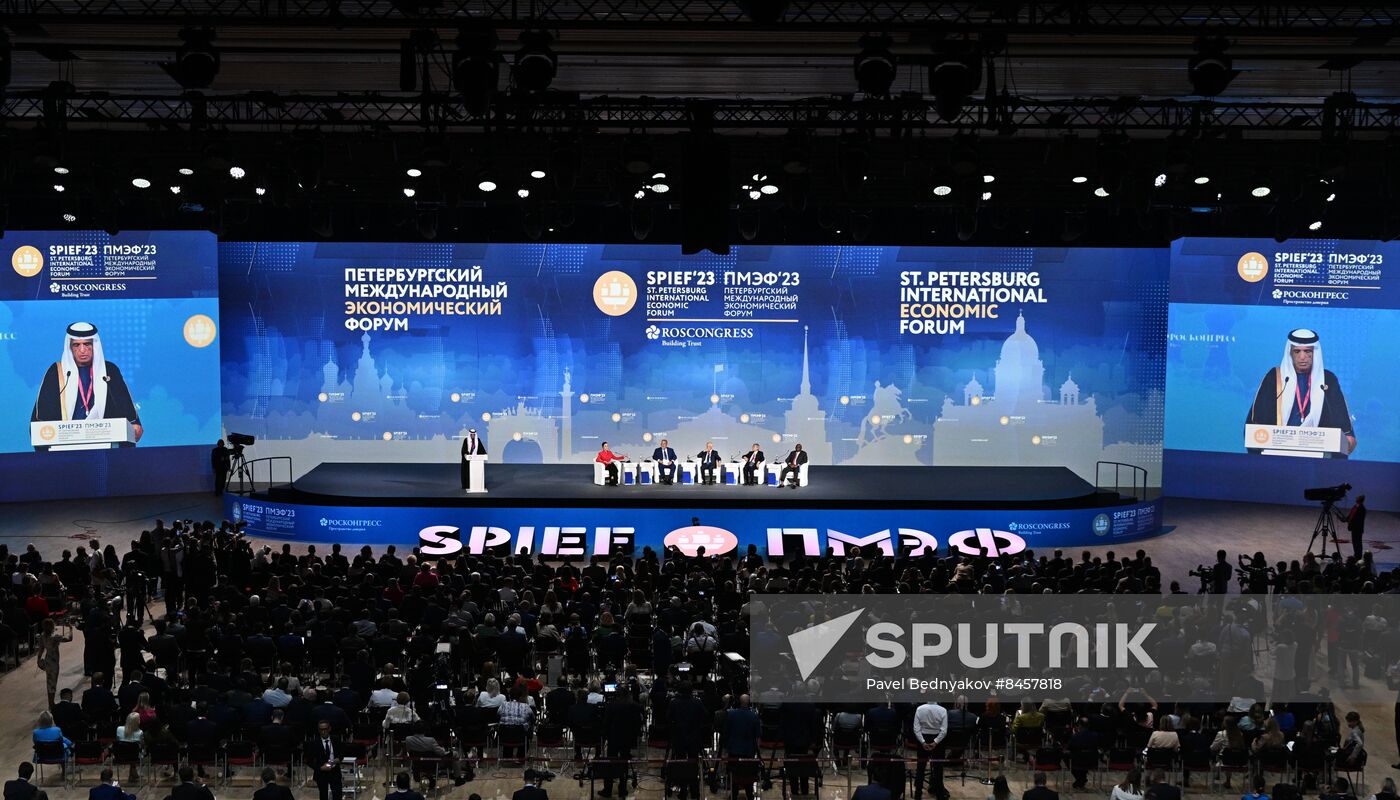 SPIEF-2023. Forum opening ceremony