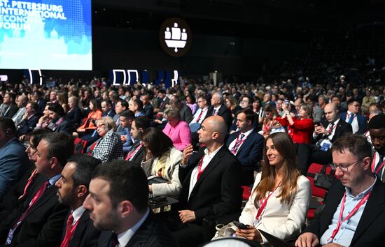 SPIEF-2023. Forum opening ceremony