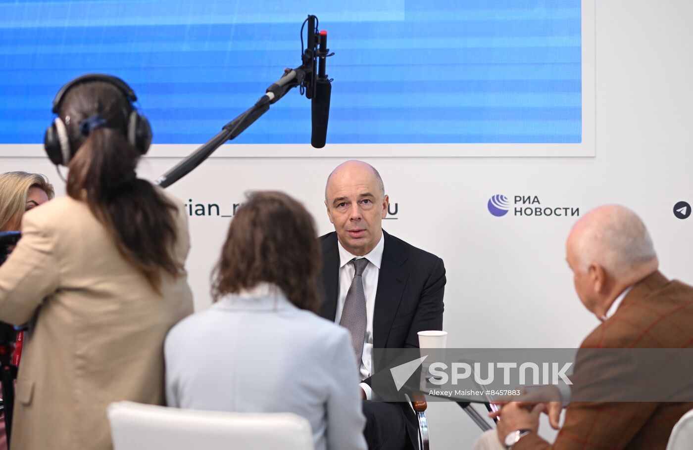 SPIEF-2023. RIA Novosti stand