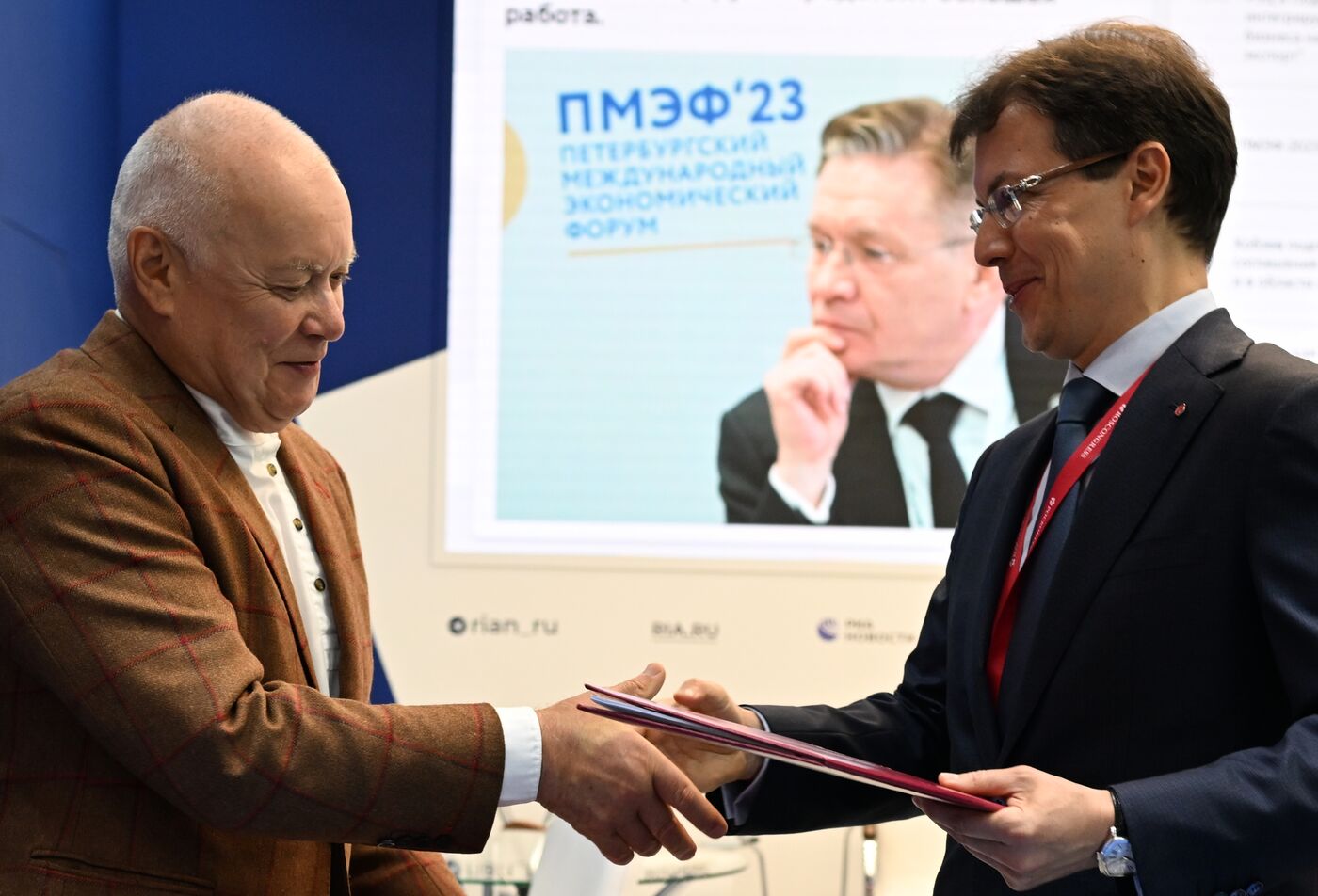 SPIEF-2023. RIA Novosti stand