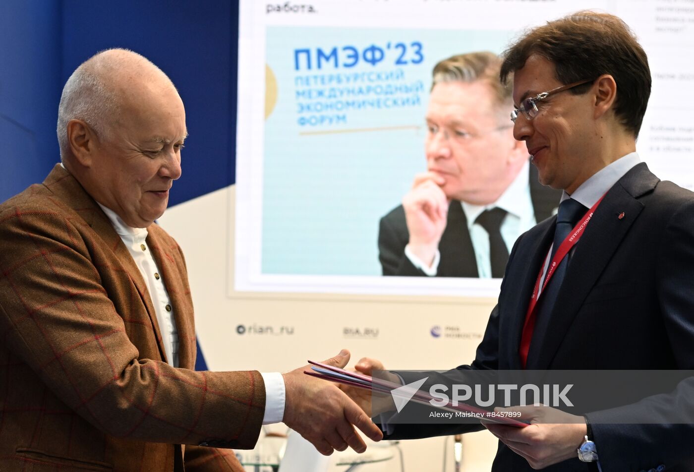 SPIEF-2023. RIA Novosti stand