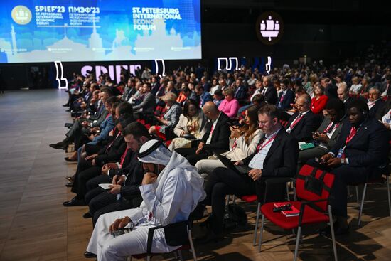 SPIEF-2023. Forum opening ceremony