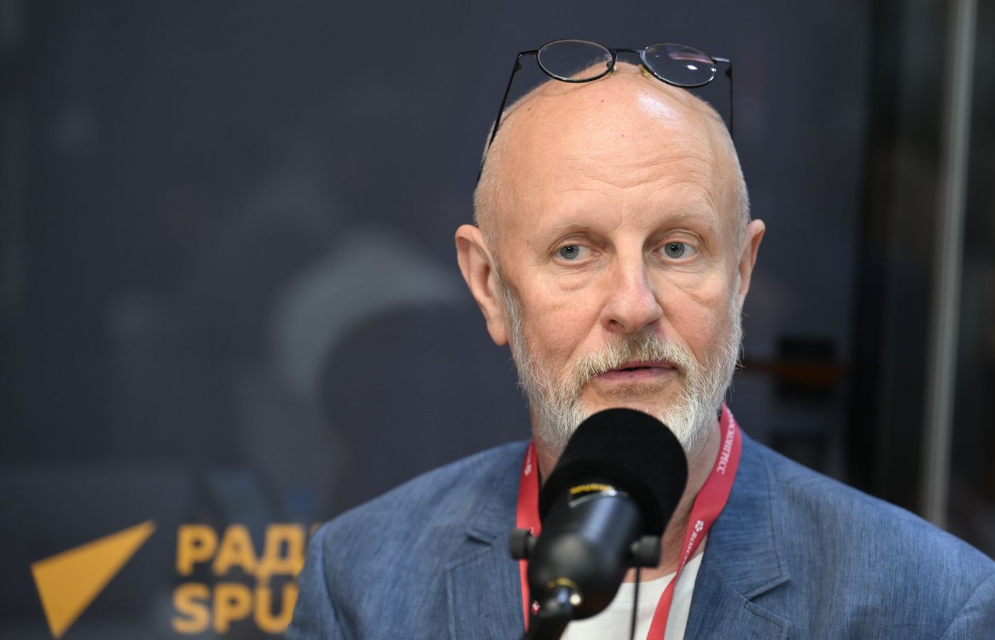 SPIEF-2023. Sputnik Radio studio