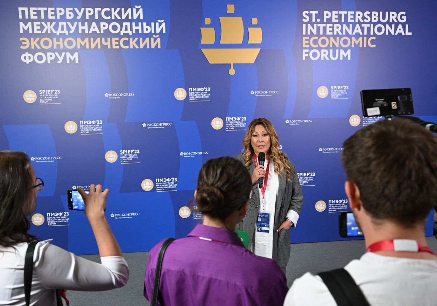 SPIEF-2023. Presentation of Anita Tsoy’s Recipes (A farm produce brand)