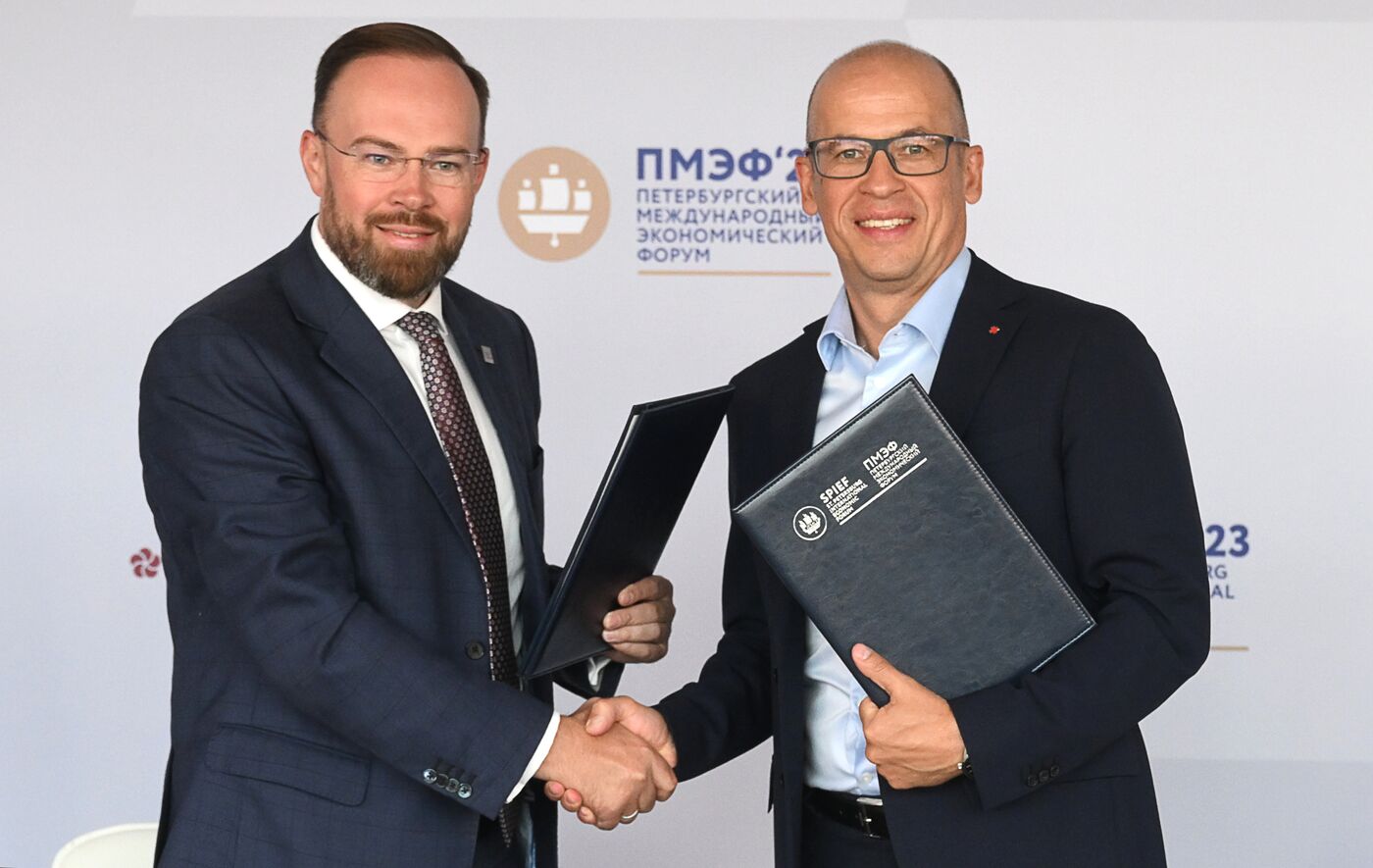 SPIEF-2023. Signing ceremonies