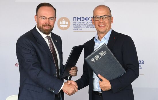 SPIEF-2023. Signing ceremonies