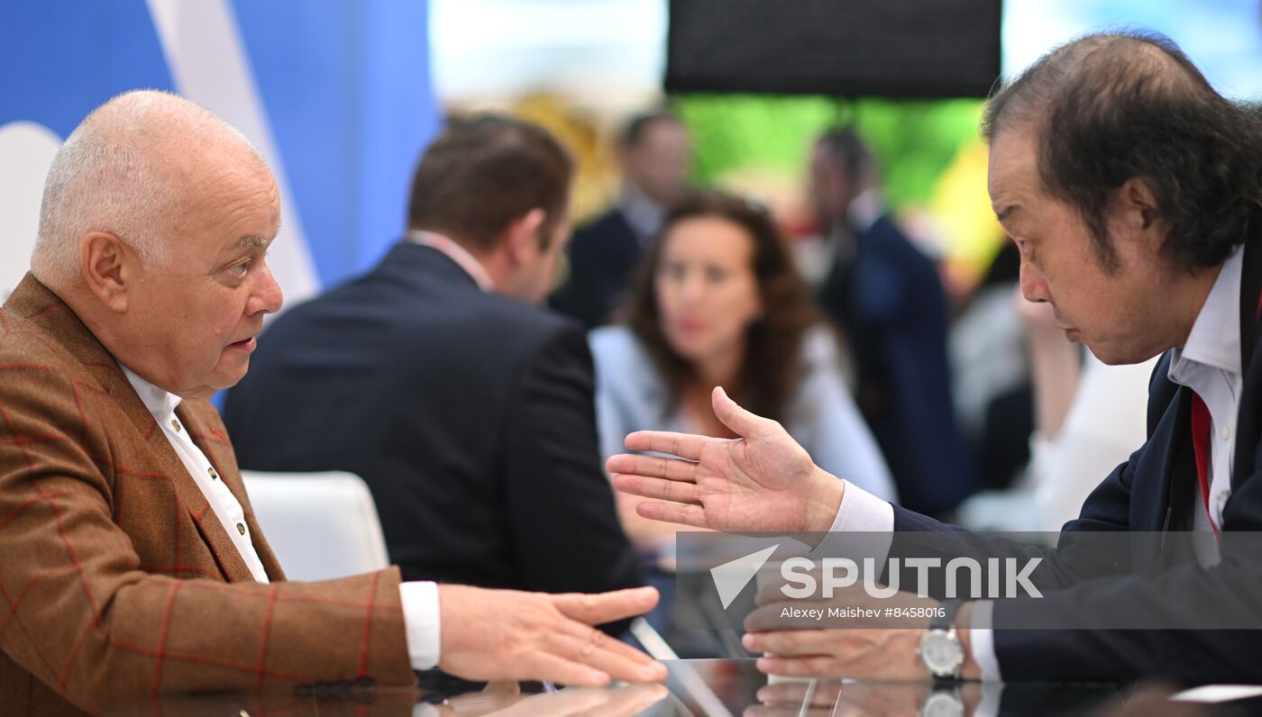 SPIEF-2023. RIA Novosti stand