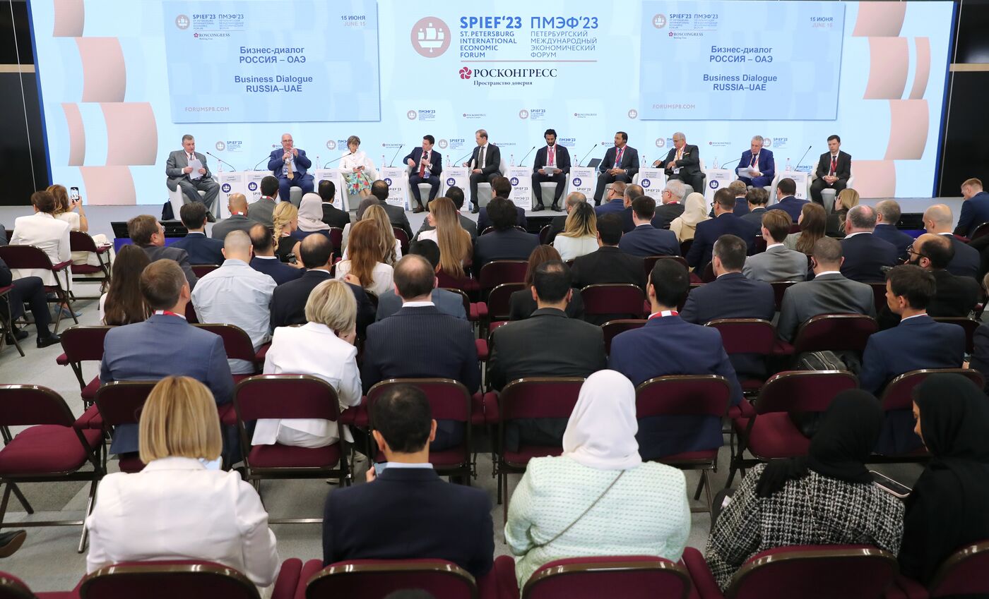 SPIEF-2023. Russia-UAE