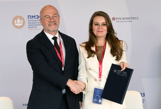 SPIEF-2023. Signing ceremonies