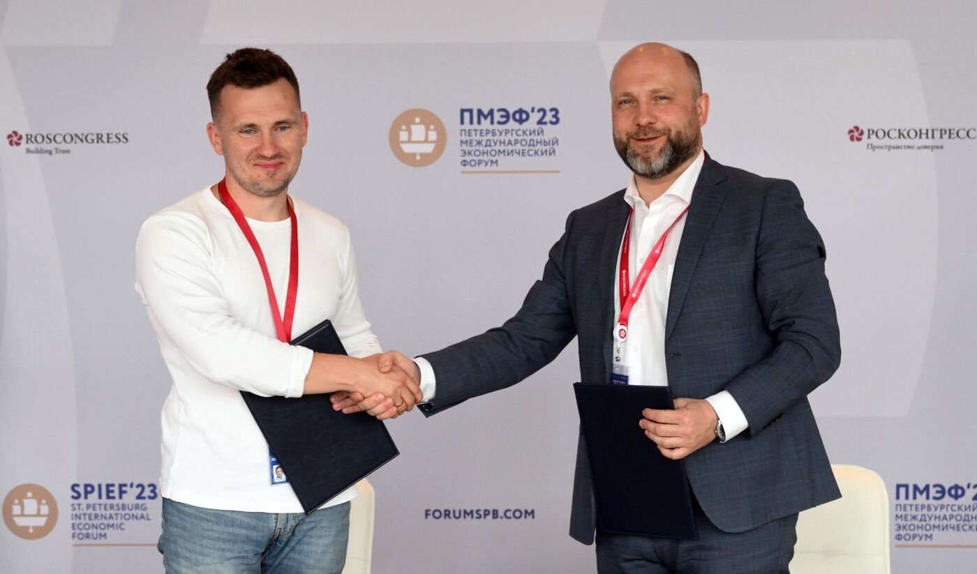 SPIEF-2023. Signing ceremonies