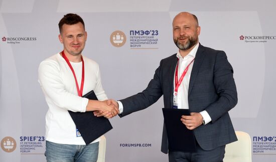 SPIEF-2023. Signing ceremonies