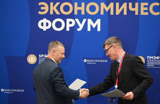SPIEF-2023. Signing ceremonies