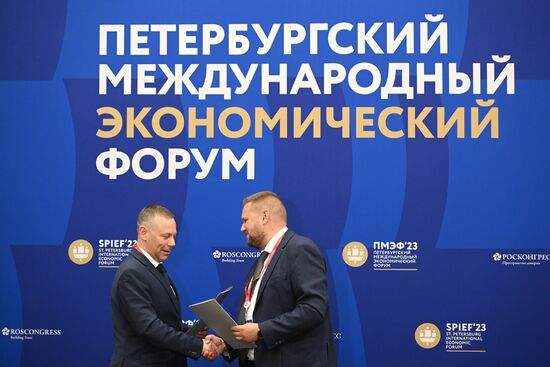 SPIEF-2023. Signing ceremonies