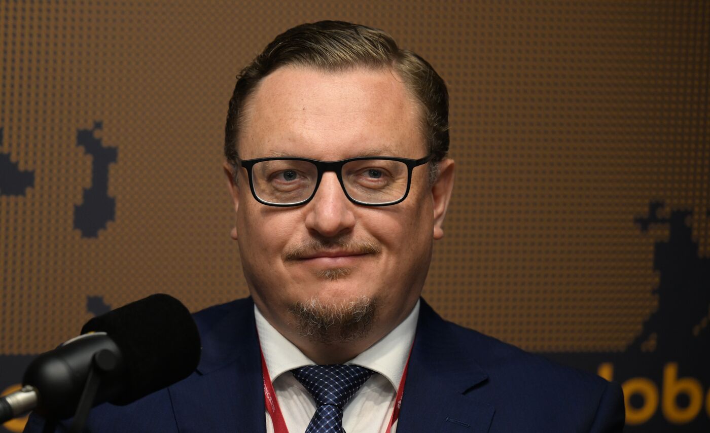 SPIEF-2023. Sputnik Radio studio