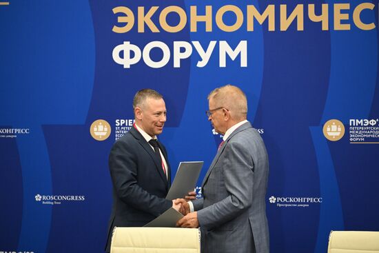 SPIEF-2023. Signing ceremonies