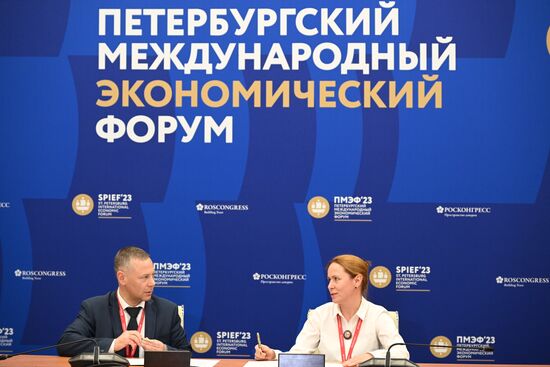 SPIEF-2023. Signing ceremonies