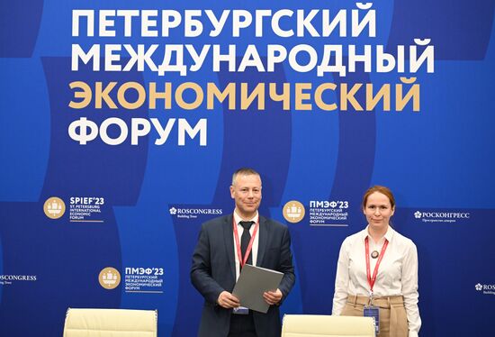 SPIEF-2023. Signing ceremonies