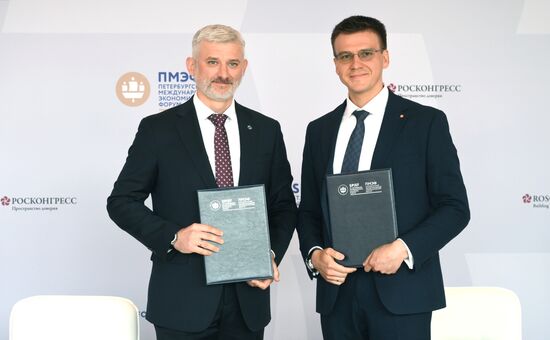 SPIEF-2023. Signing ceremonies