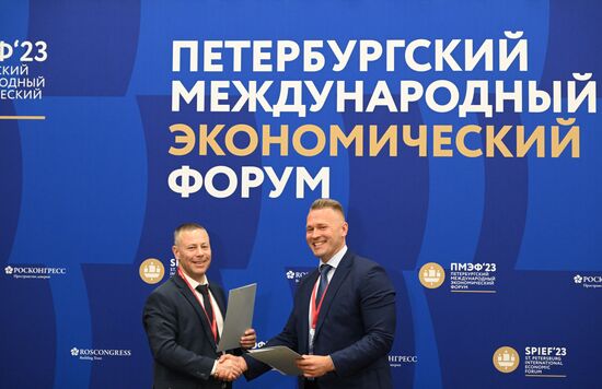 SPIEF-2023. Signing ceremonies