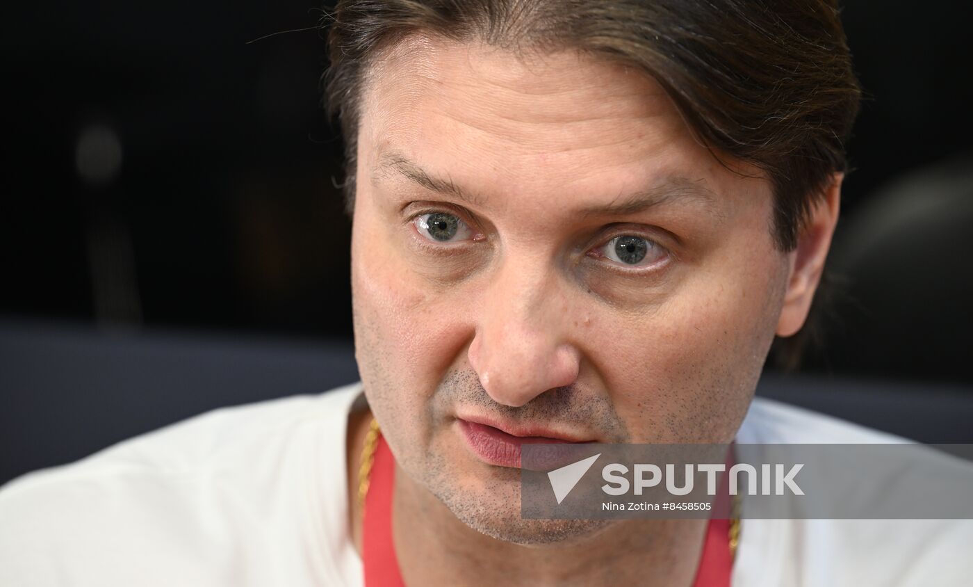 SPIEF-2023. Sputnik Radio studio