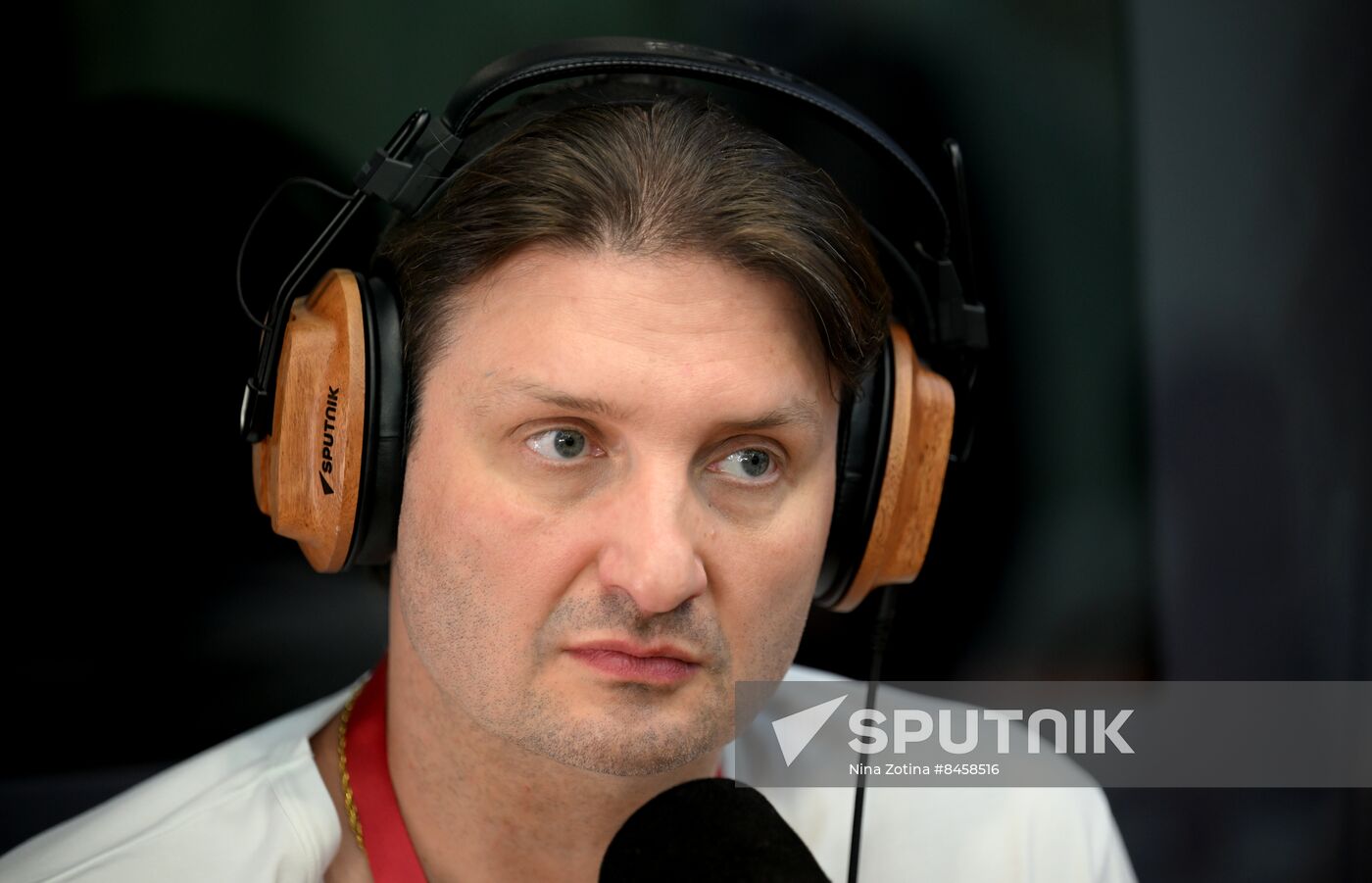 SPIEF-2023. Sputnik Radio studio