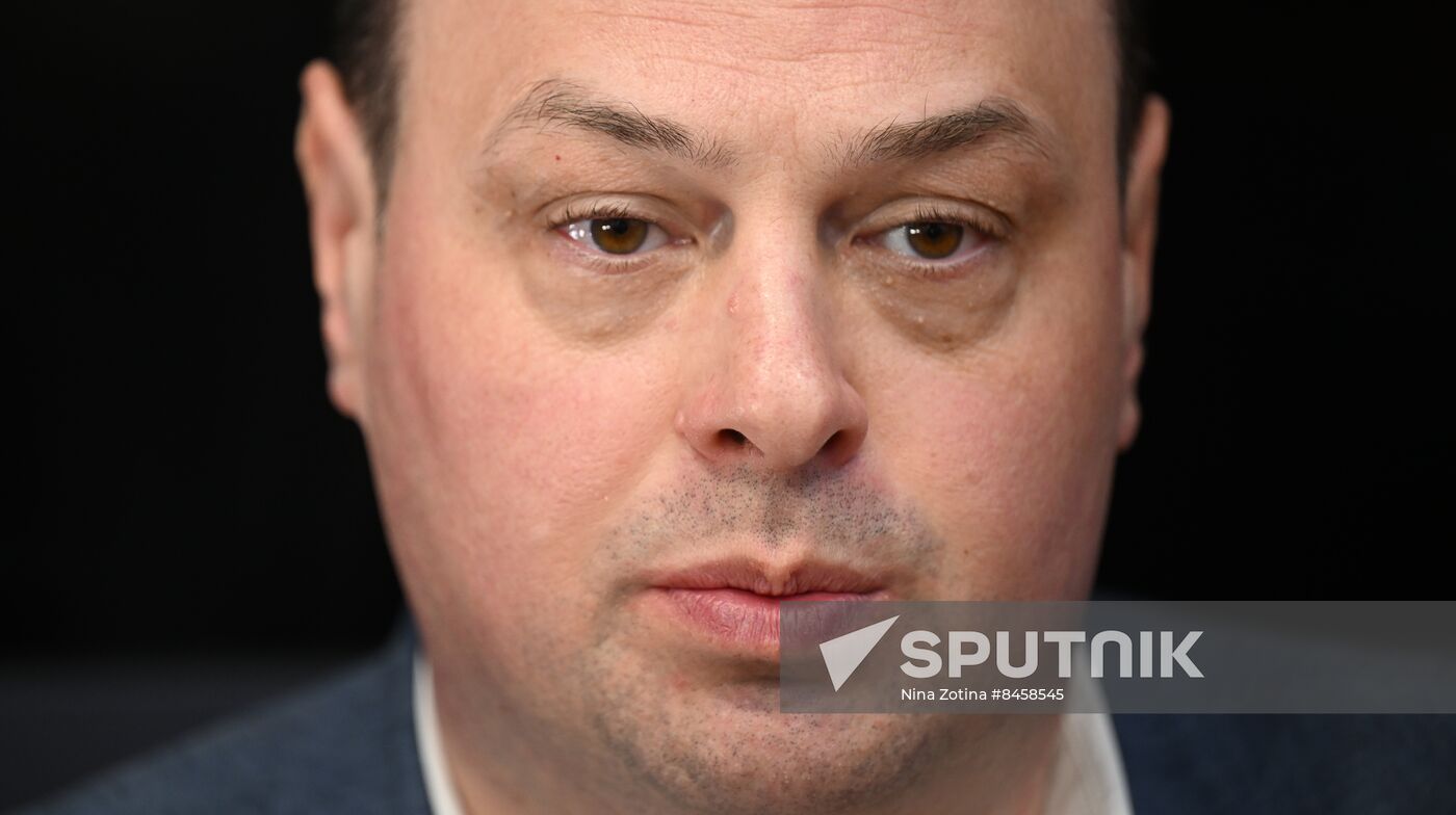 SPIEF-2023. Sputnik Radio studio