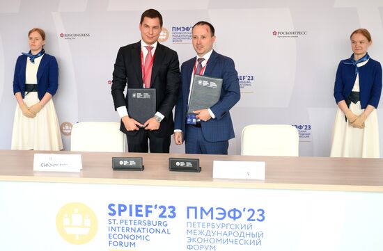SPIEF-2023. Signing ceremonies