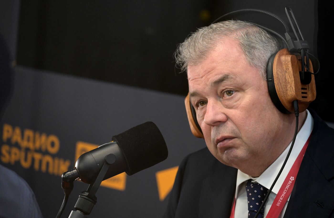 SPIEF-2023. Sputnik Radio studio