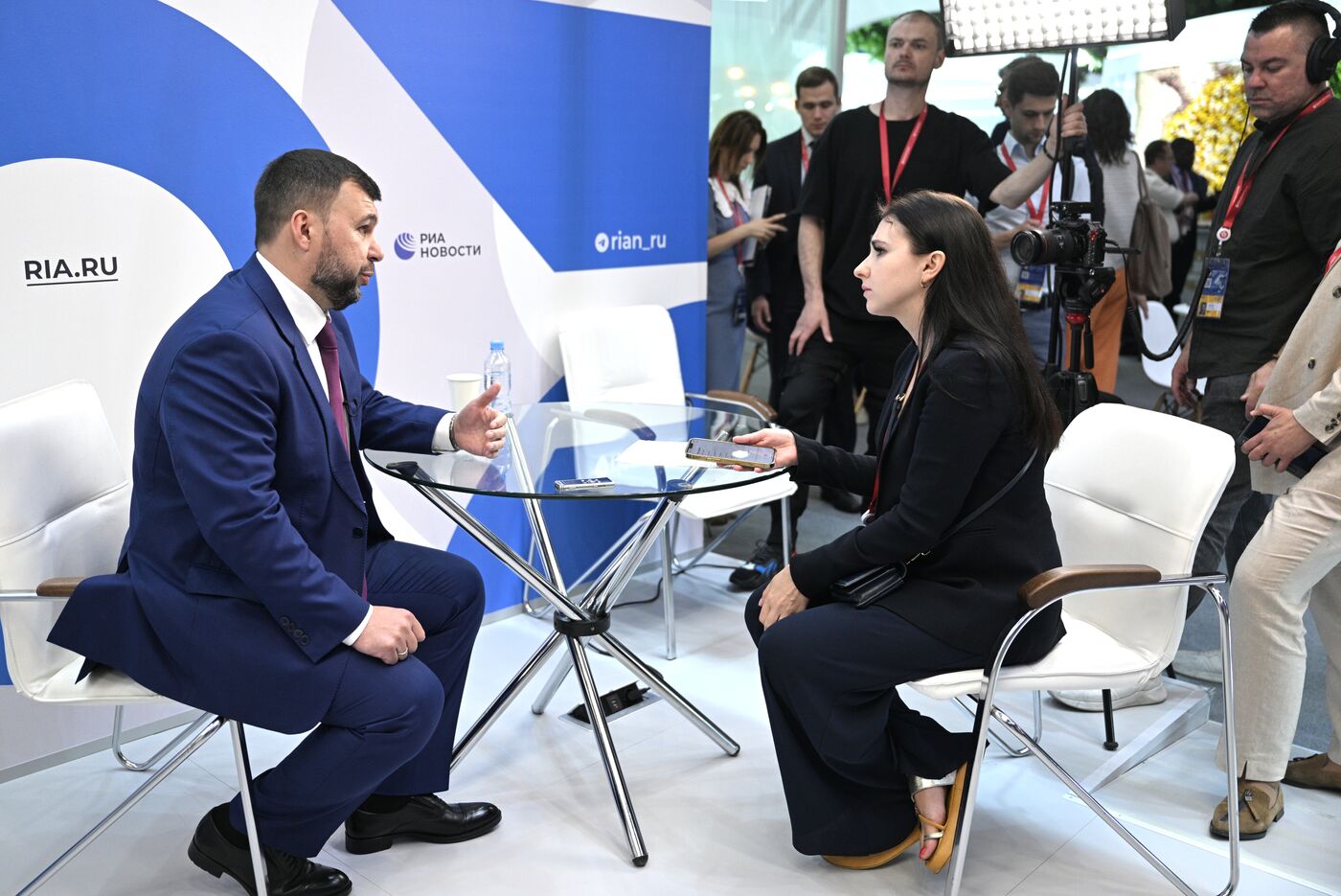 SPIEF-2023. RIA Novosti stand