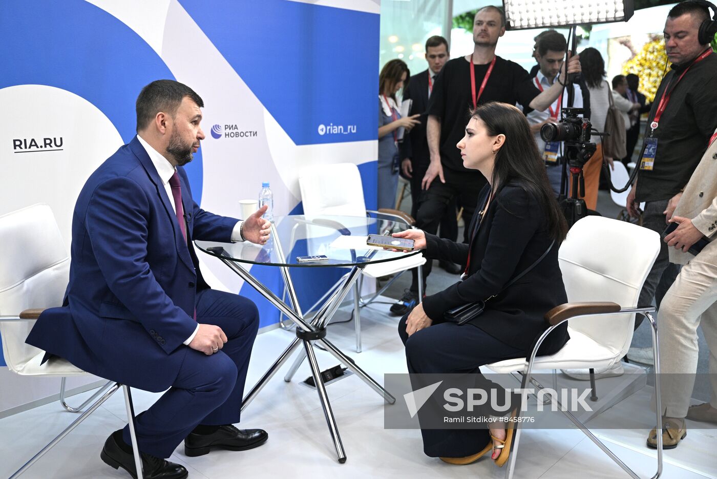 SPIEF-2023. RIA Novosti stand