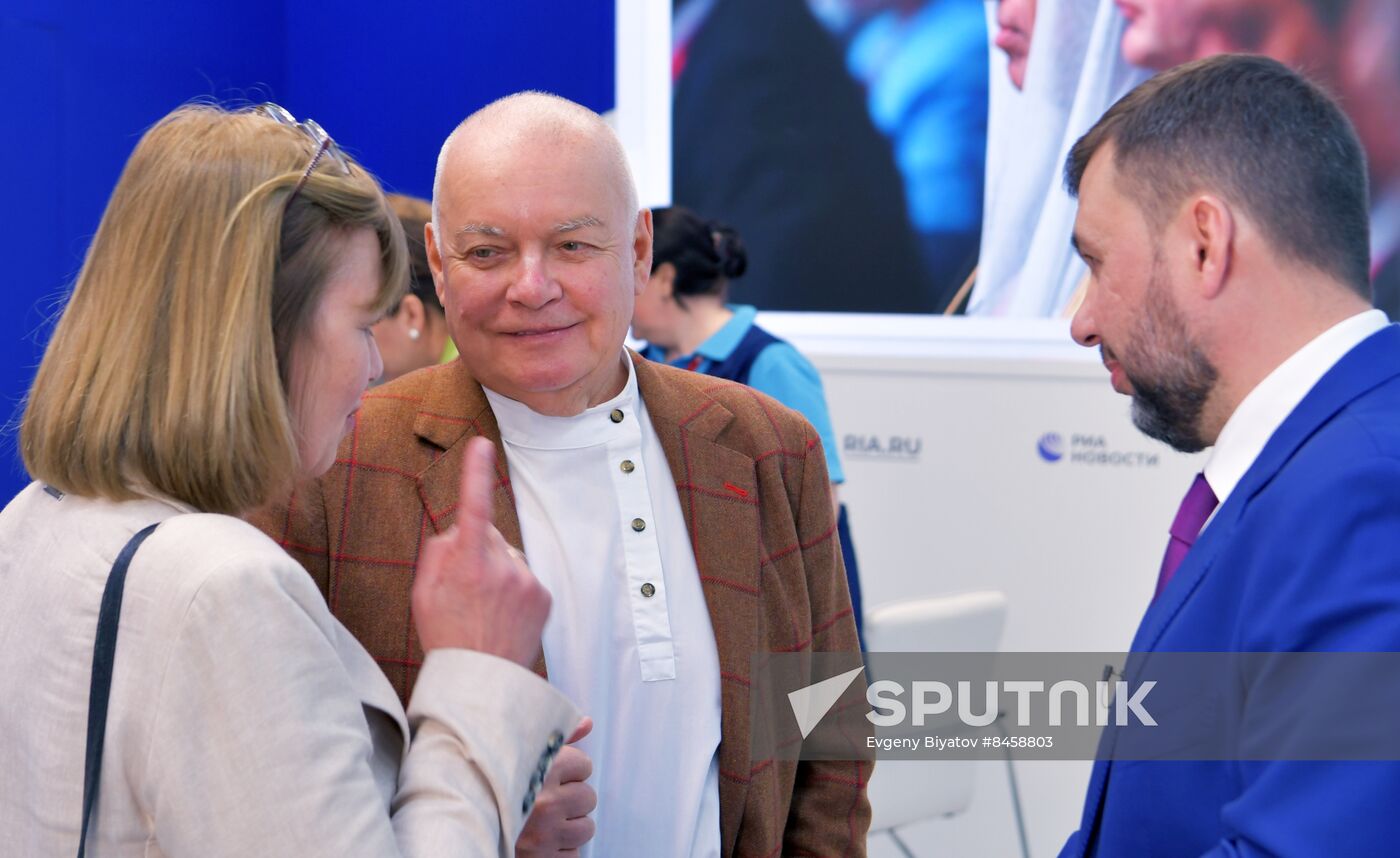 SPIEF-2023. RIA Novosti stand