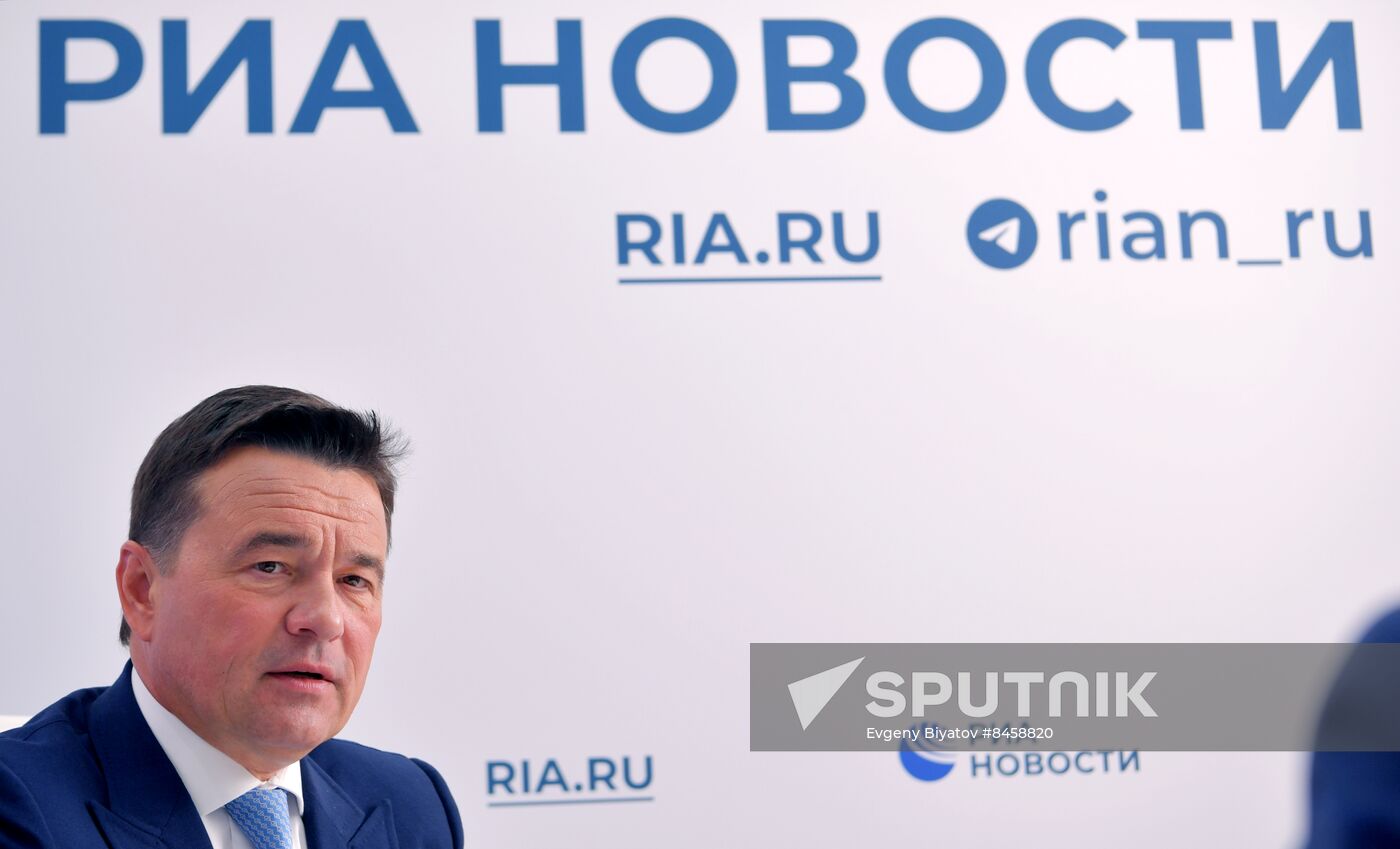 SPIEF-2023. RIA Novosti stand