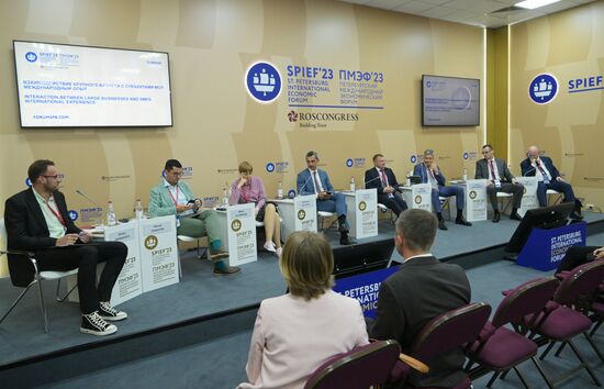 SPIEF-2023. Interaction Between Large Businesses and SMEs: International Experience