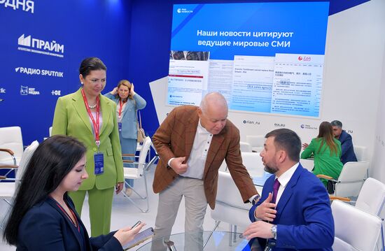 SPIEF-2023. RIA Novosti stand