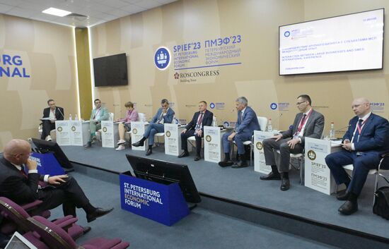 SPIEF-2023. Interaction Between Large Businesses and SMEs: International Experience