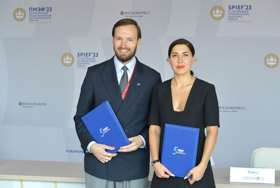 SPIEF-2023. Signing ceremonies