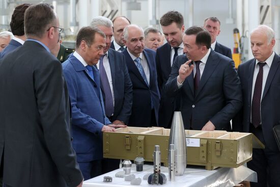 Russia Medvedev Central Federal District