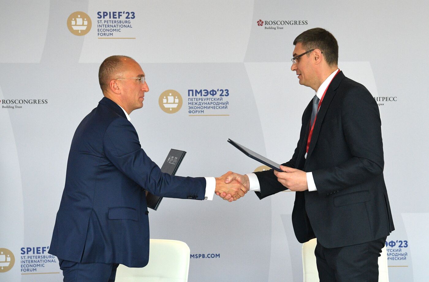 SPIEF-2023. Signing ceremonies